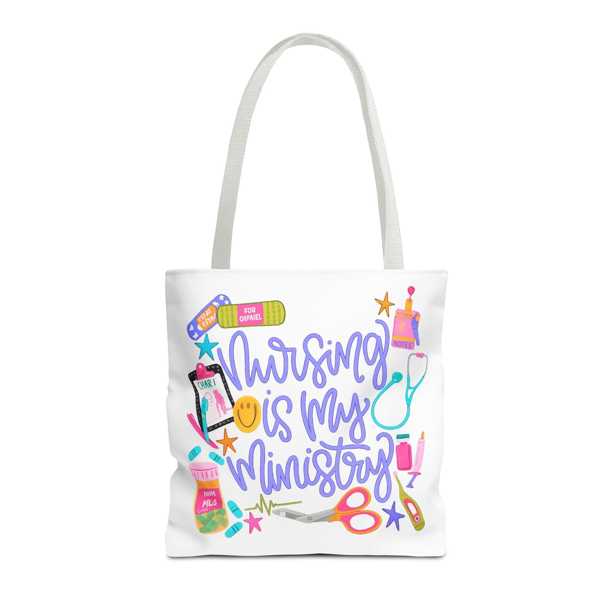 “Nursing Is My Ministry” Tote Bag