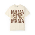 “Mama Brown Checkered Bow”
