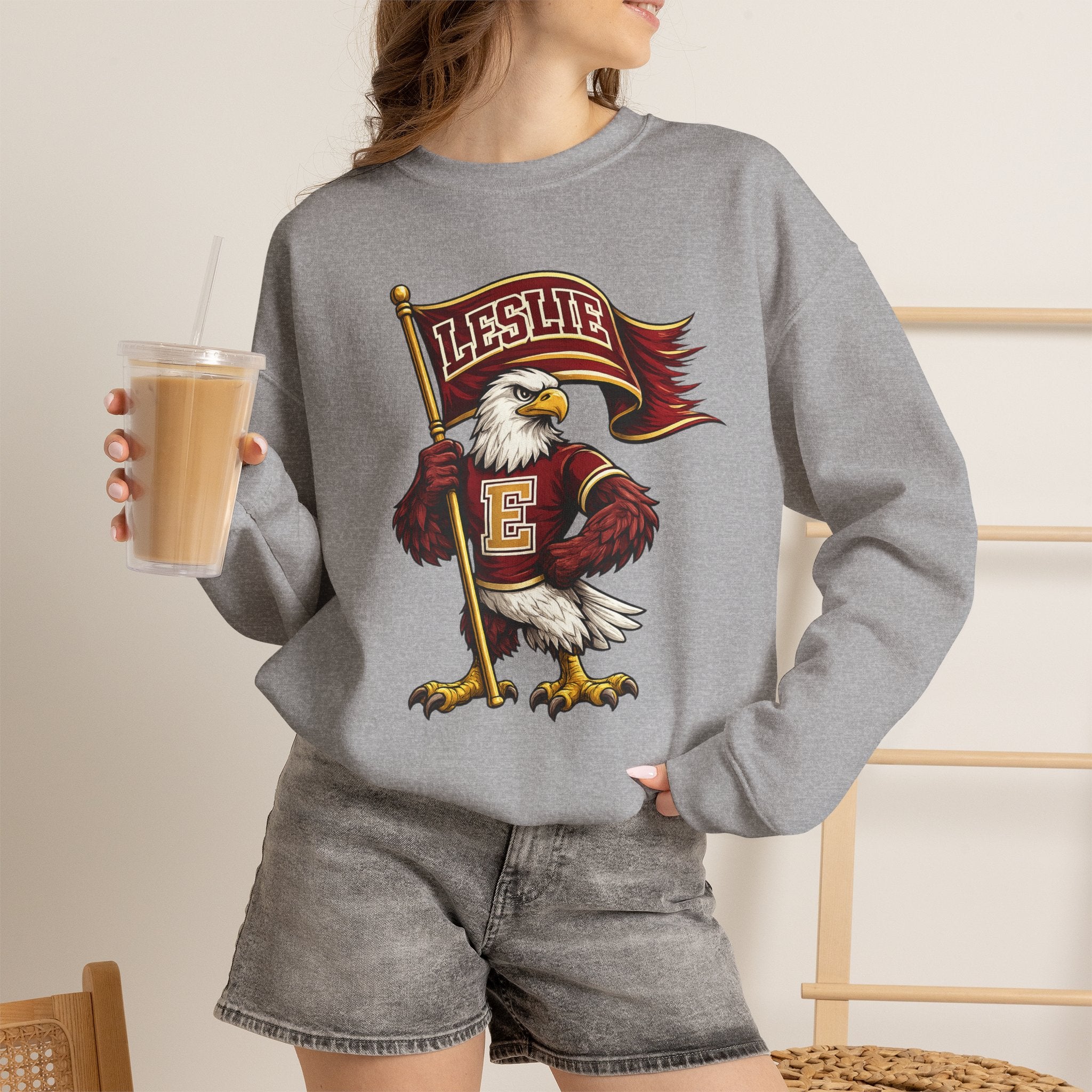 Leslie Eagles Mascot Sweatshirt