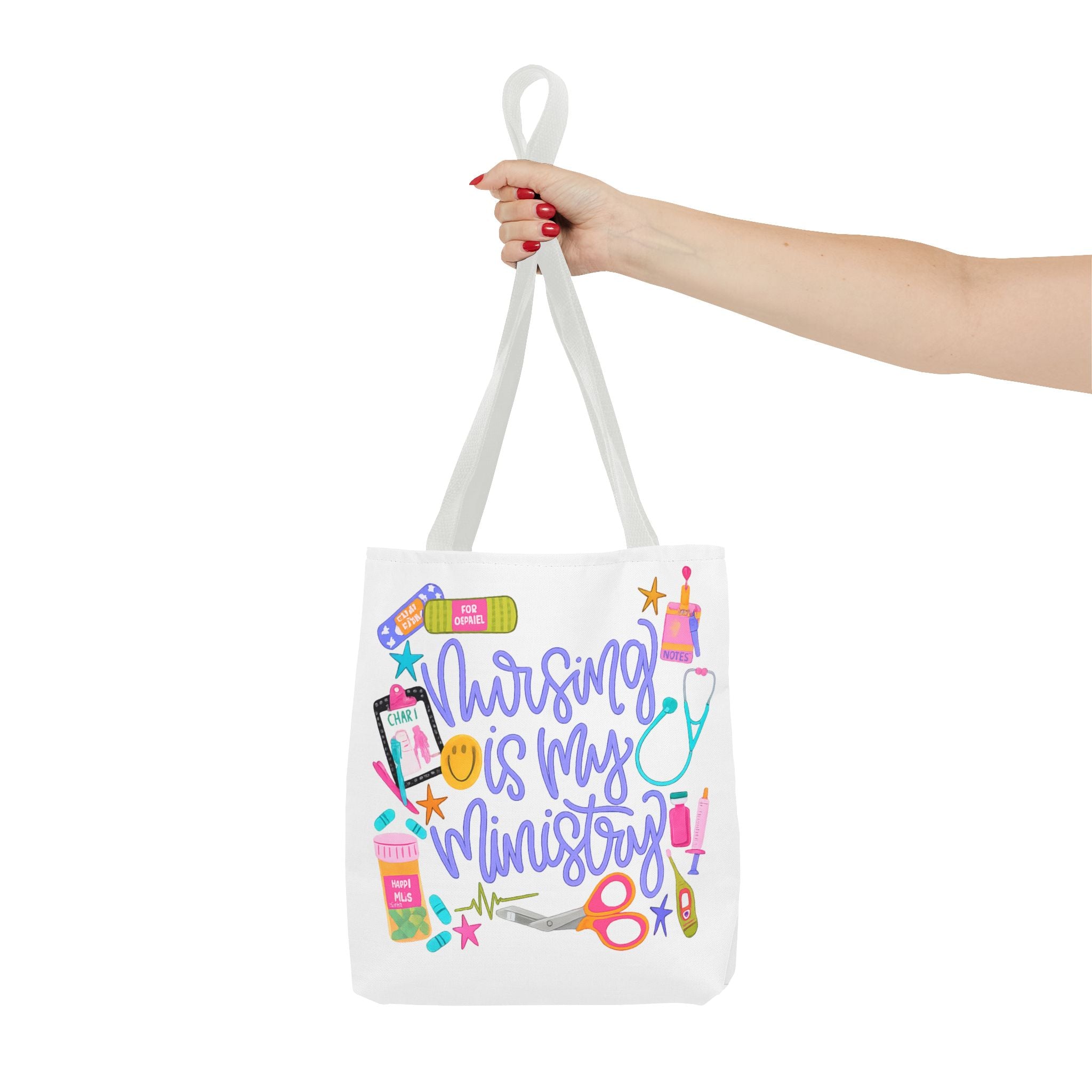 “Nursing Is My Ministry” Tote Bag