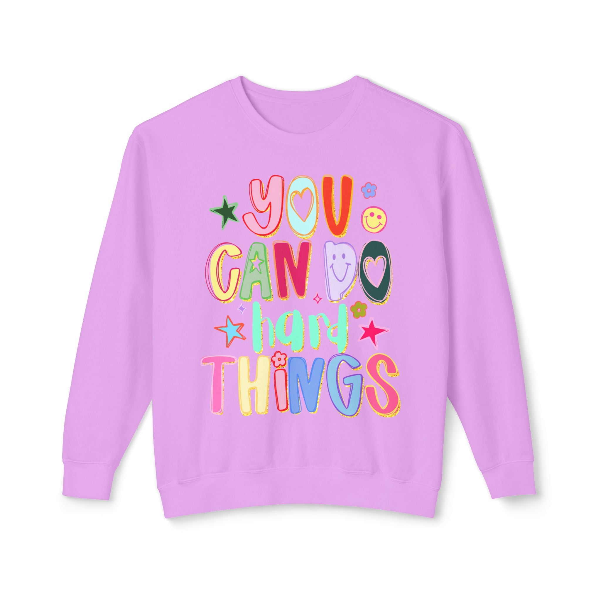 “You Can Do Hard Things” Comfort Color Sweatshirt