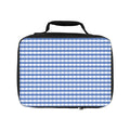 Blue Gingham Lunch Bag