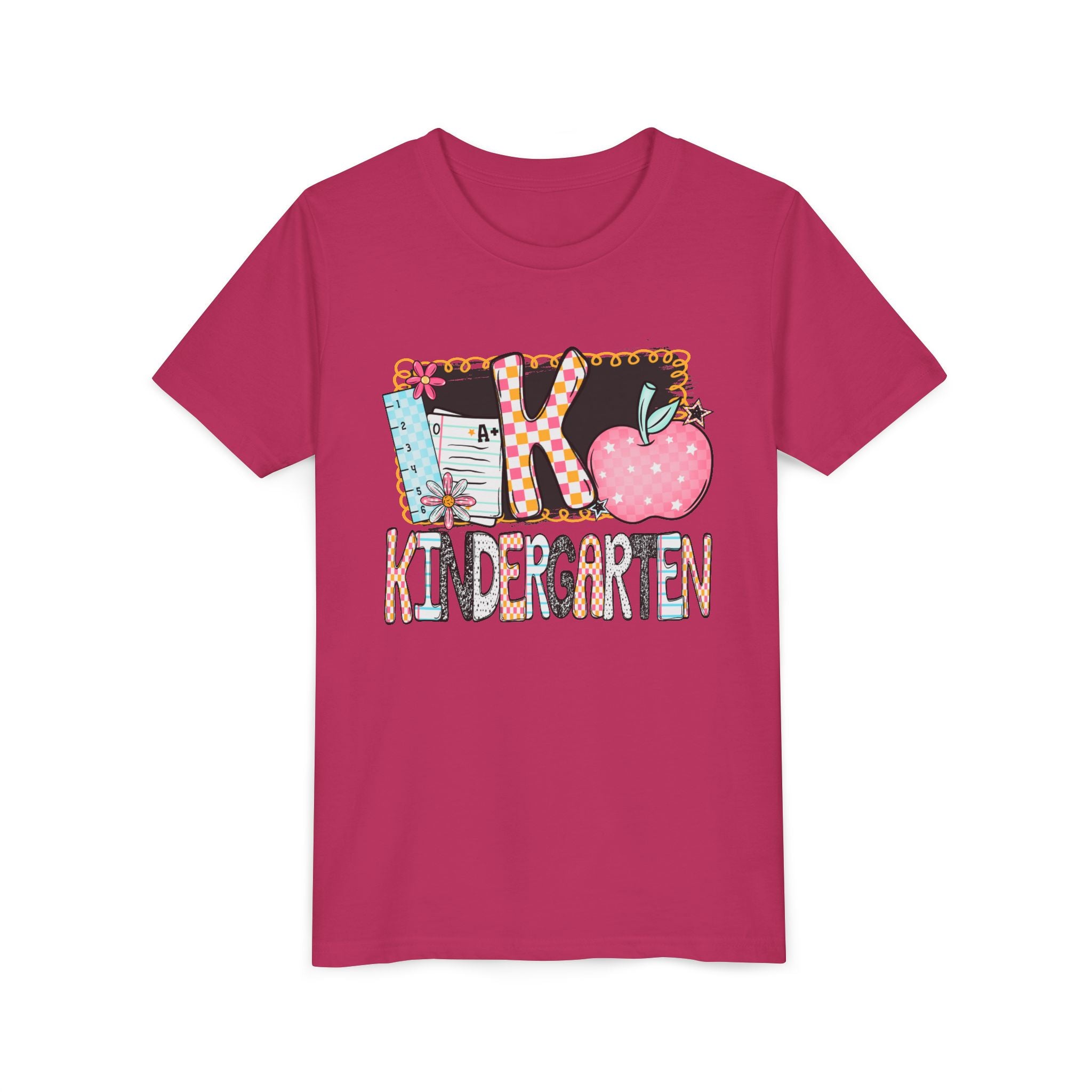 “Kindergarten-Checkered K”