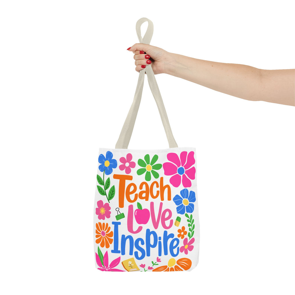 Teach, Love, Inspire Tote Bag