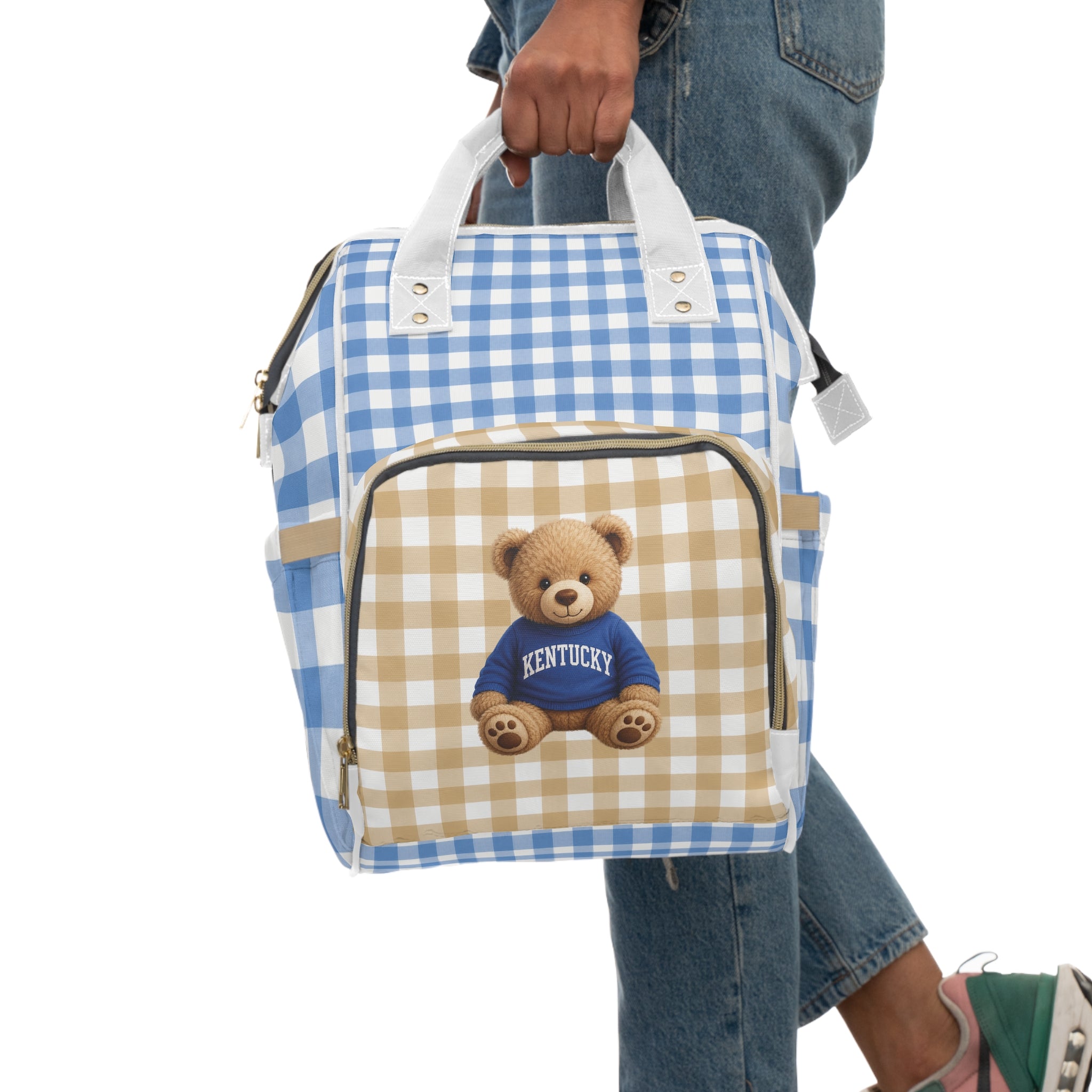 “Kentucky Bear Diaper Backpack