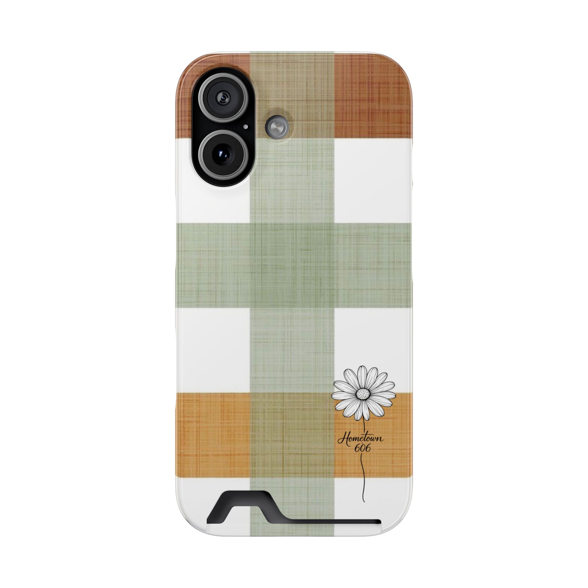 “Rustic” Phone Case With Card Holder