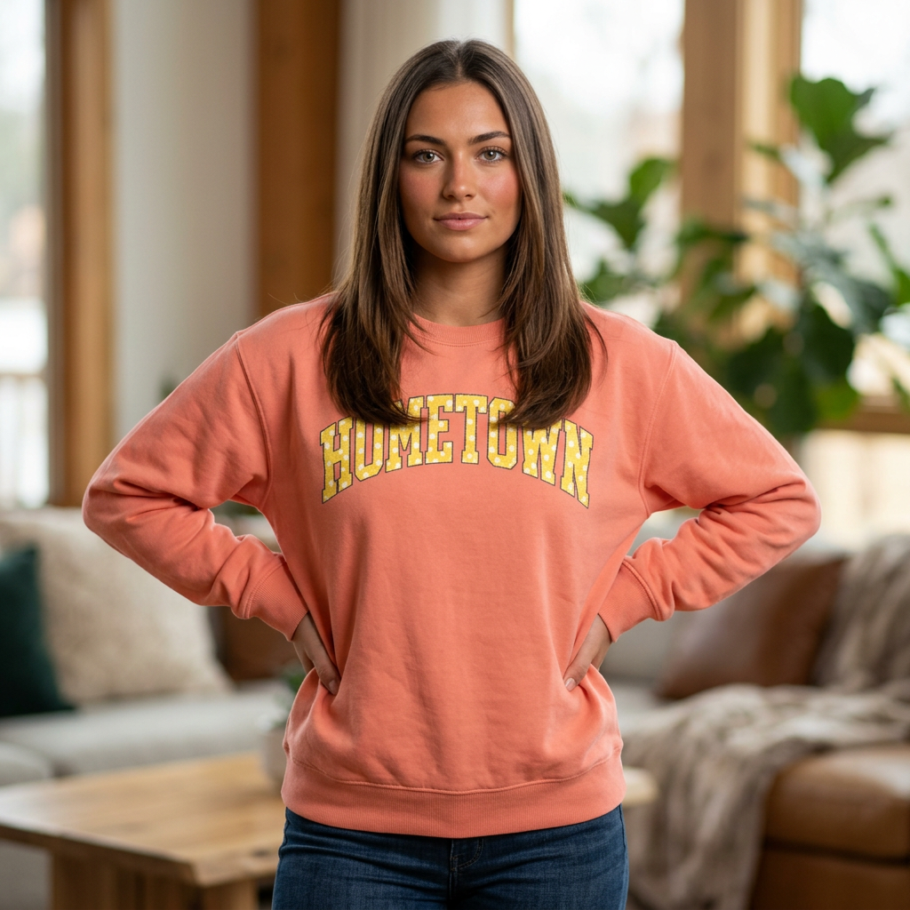 “Hometown” Comfort Color Sweatshirt