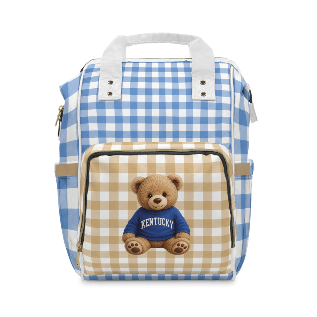 “Kentucky Bear Diaper Backpack