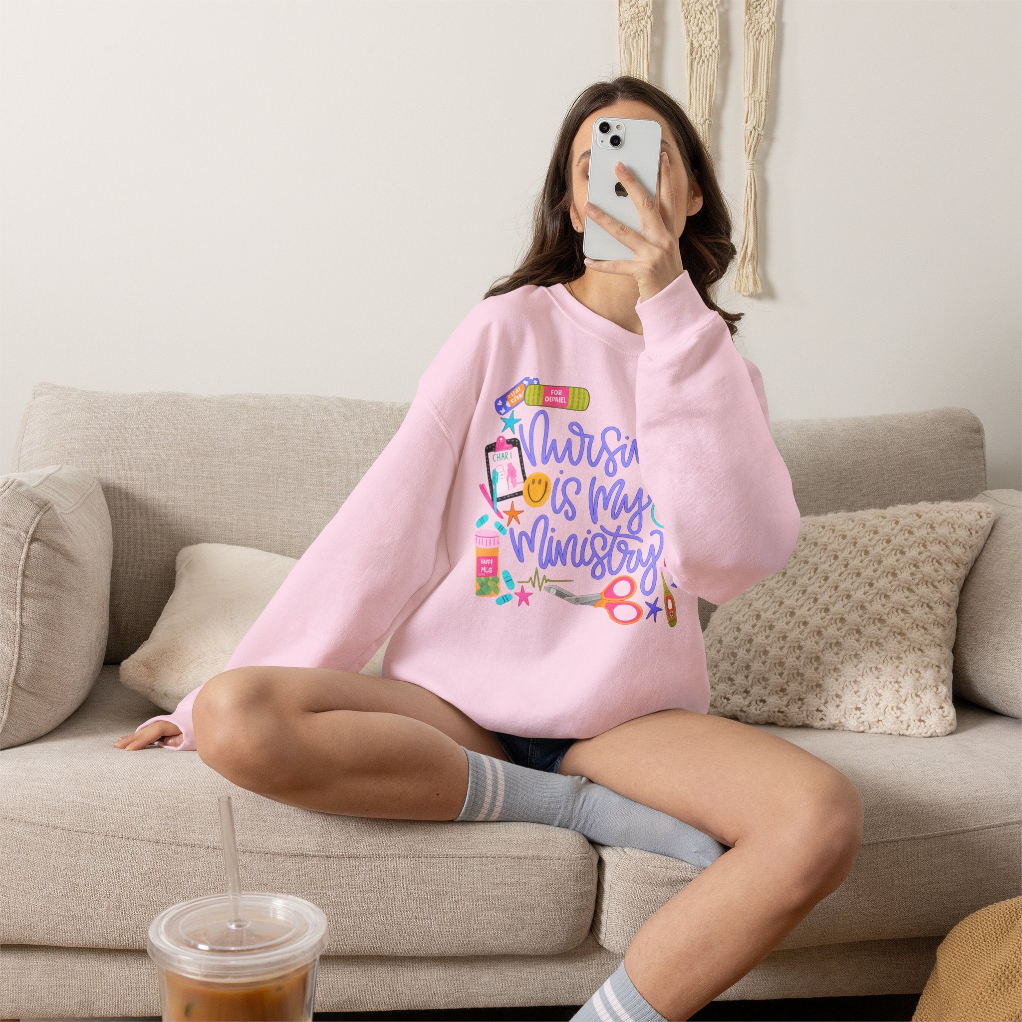 “Nursing Is My Ministry” Gilden Sweatshirt