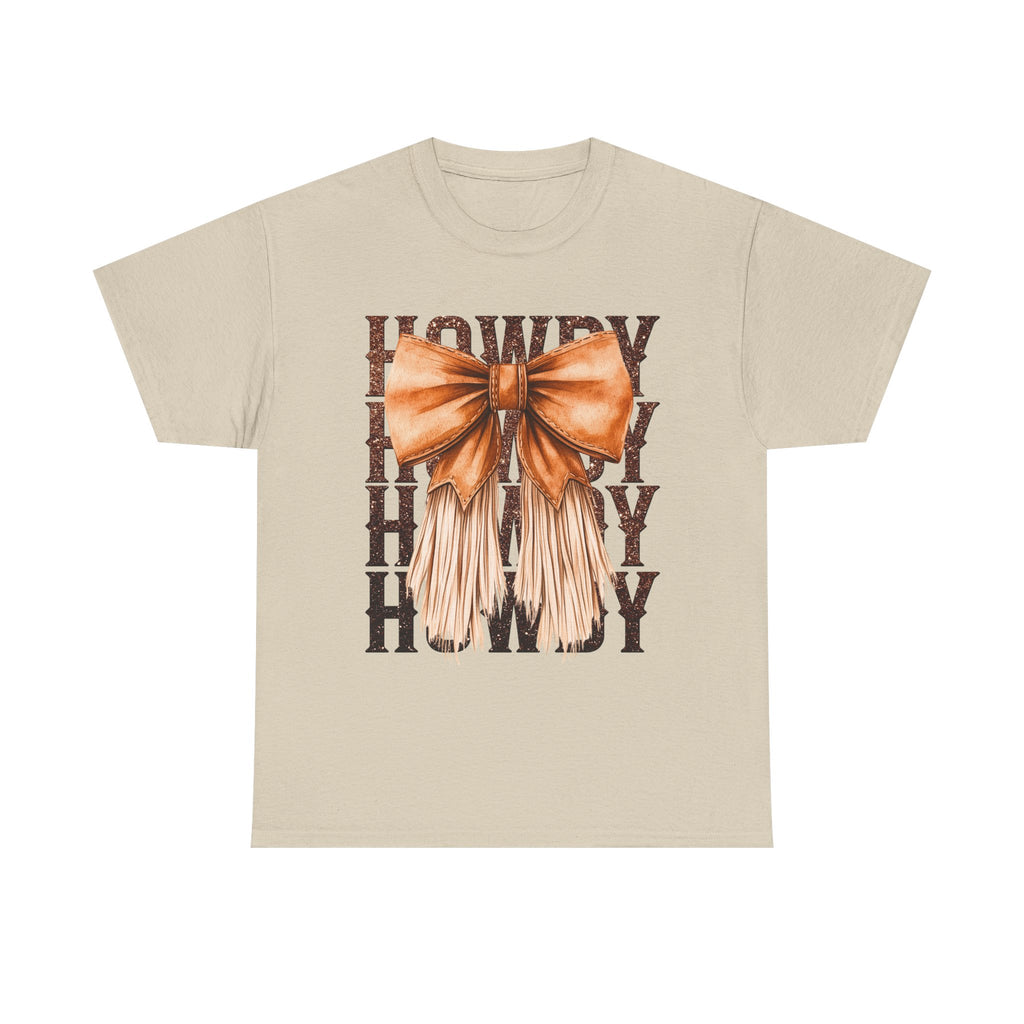 “Howdy”  Cotton Tee