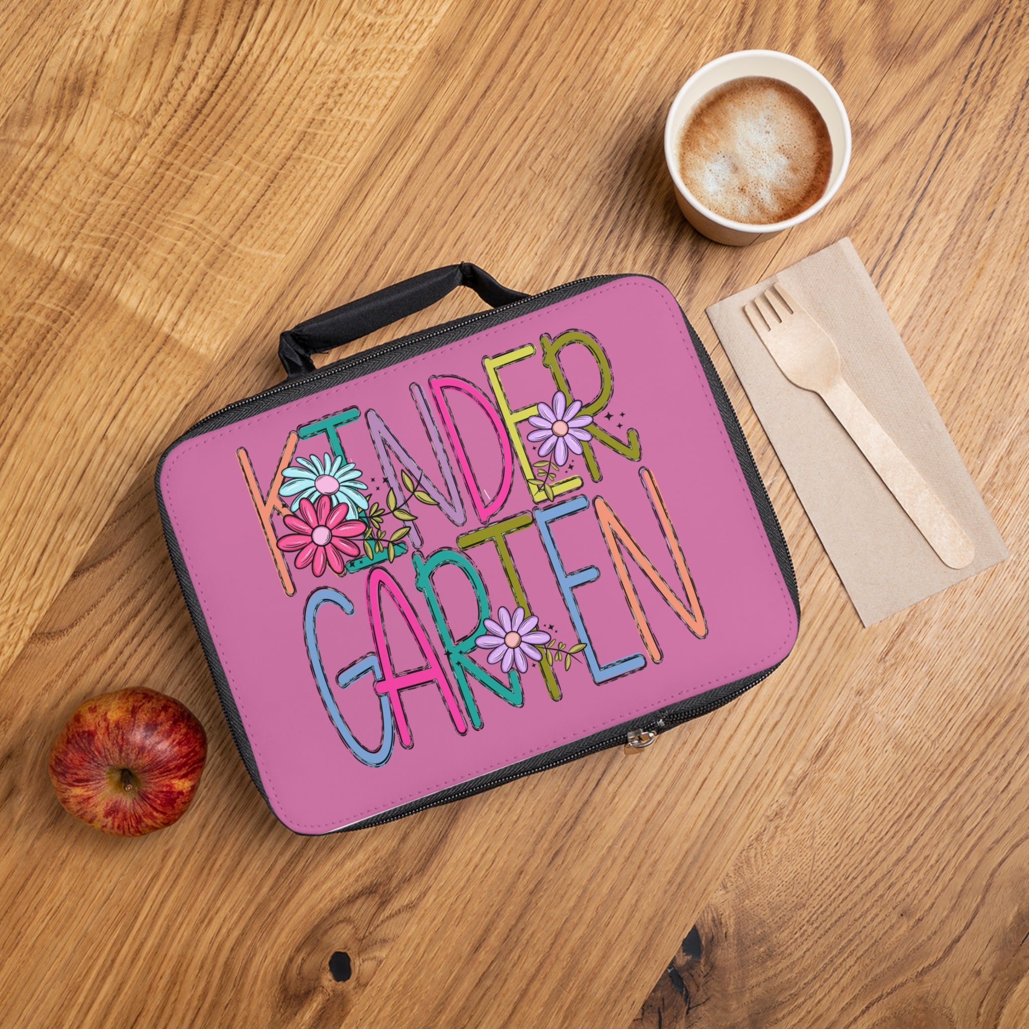 Floral Kindergarten Lunch Bag