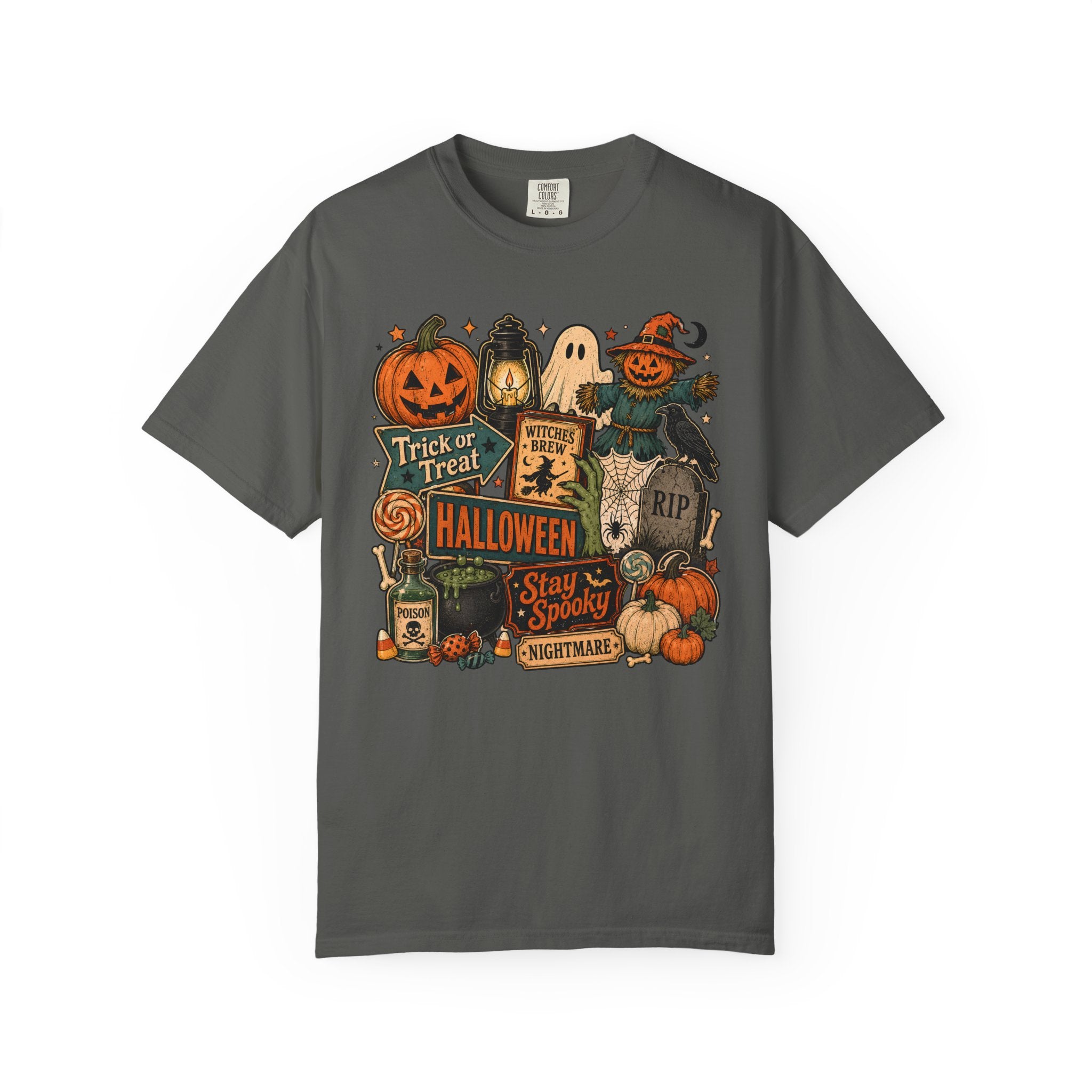 Halloween Stay Spooky Comfort Color Sweatshirt