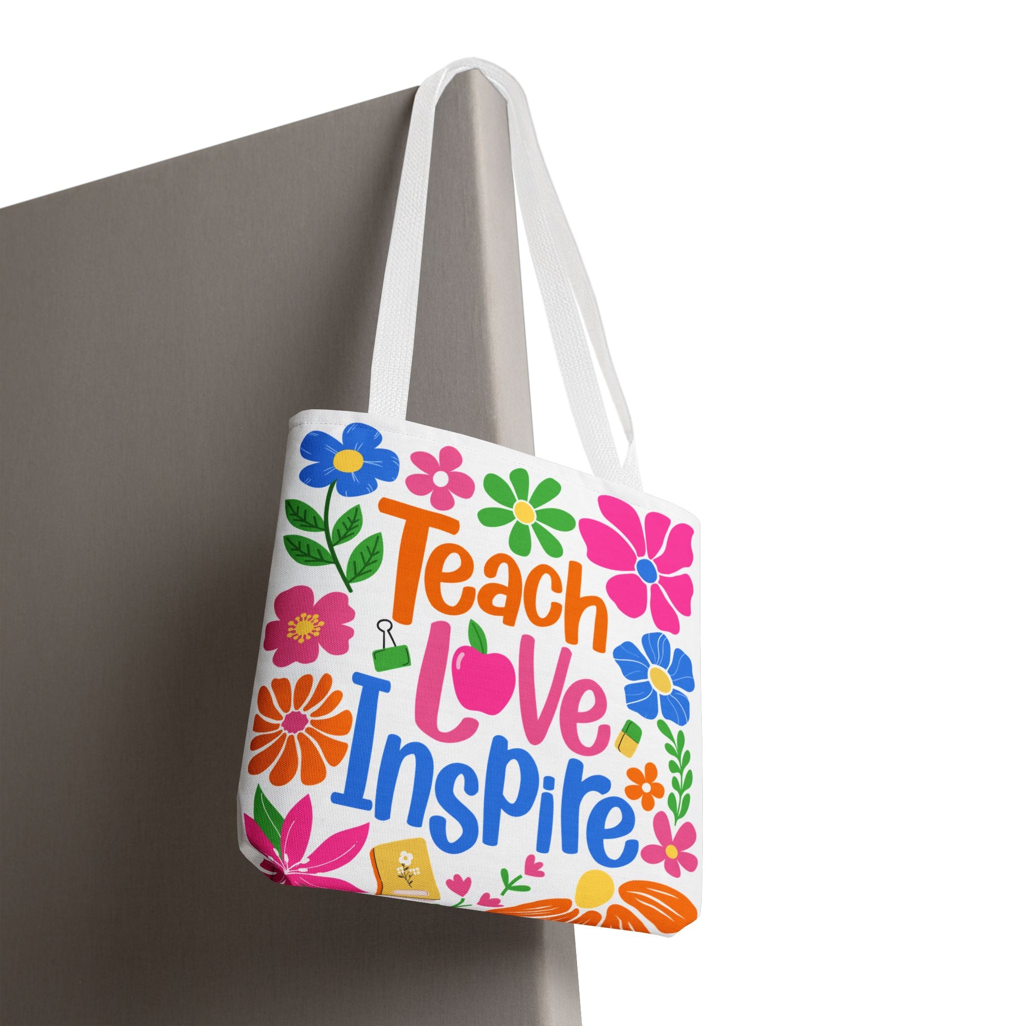 Teach, Love, Inspire Tote Bag