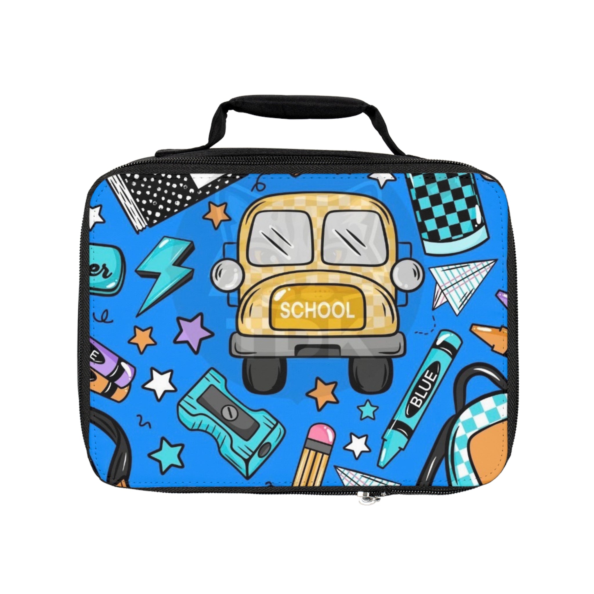 Big Yellow Bus Lunch Bag