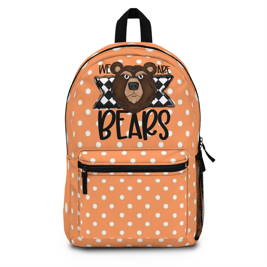 Bears Backpack (Orange)