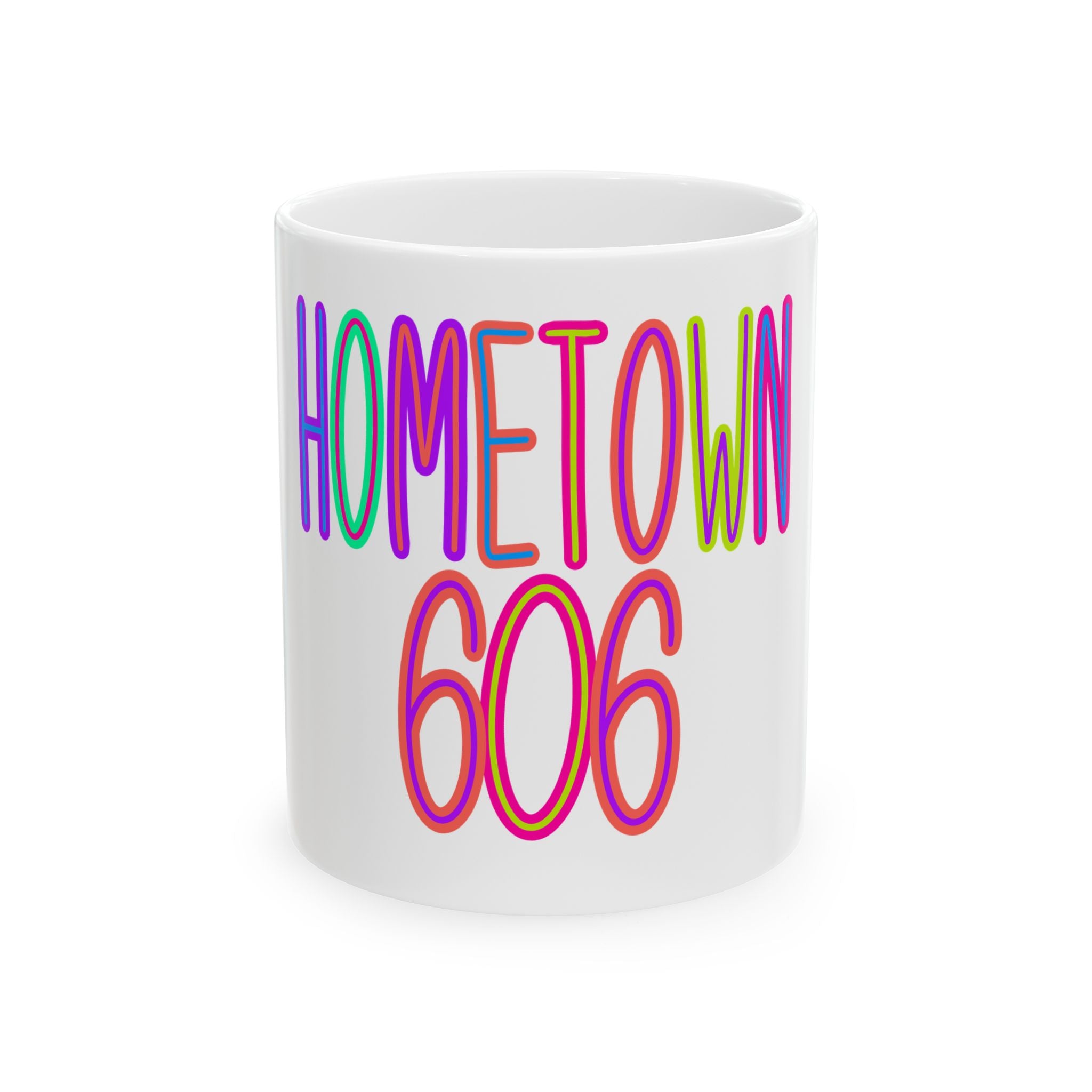 Hometown 606 Ceramic Mug, (11oz, 15oz)