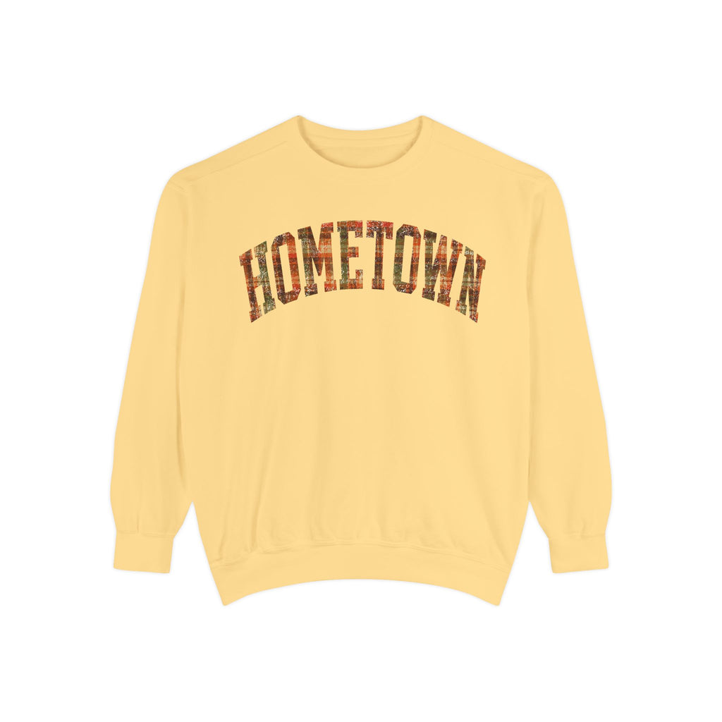 “Hometown Fall Plaid” Comfort Colors
