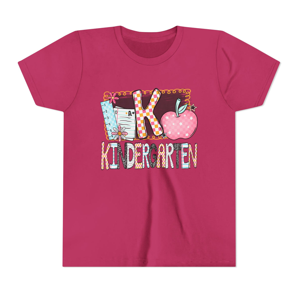 “Kindergarten-Checkered K”