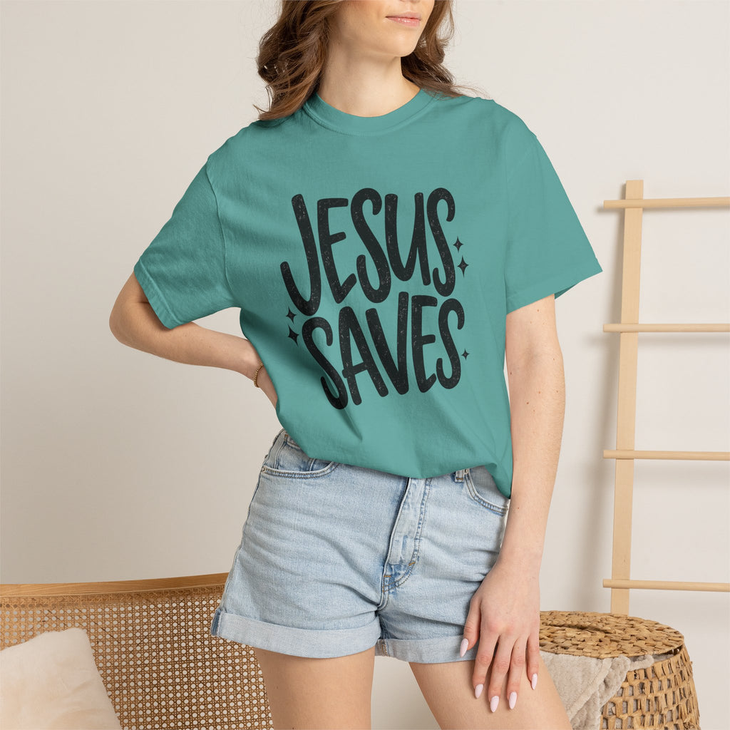 “Jesus Saves” Comfort Colors