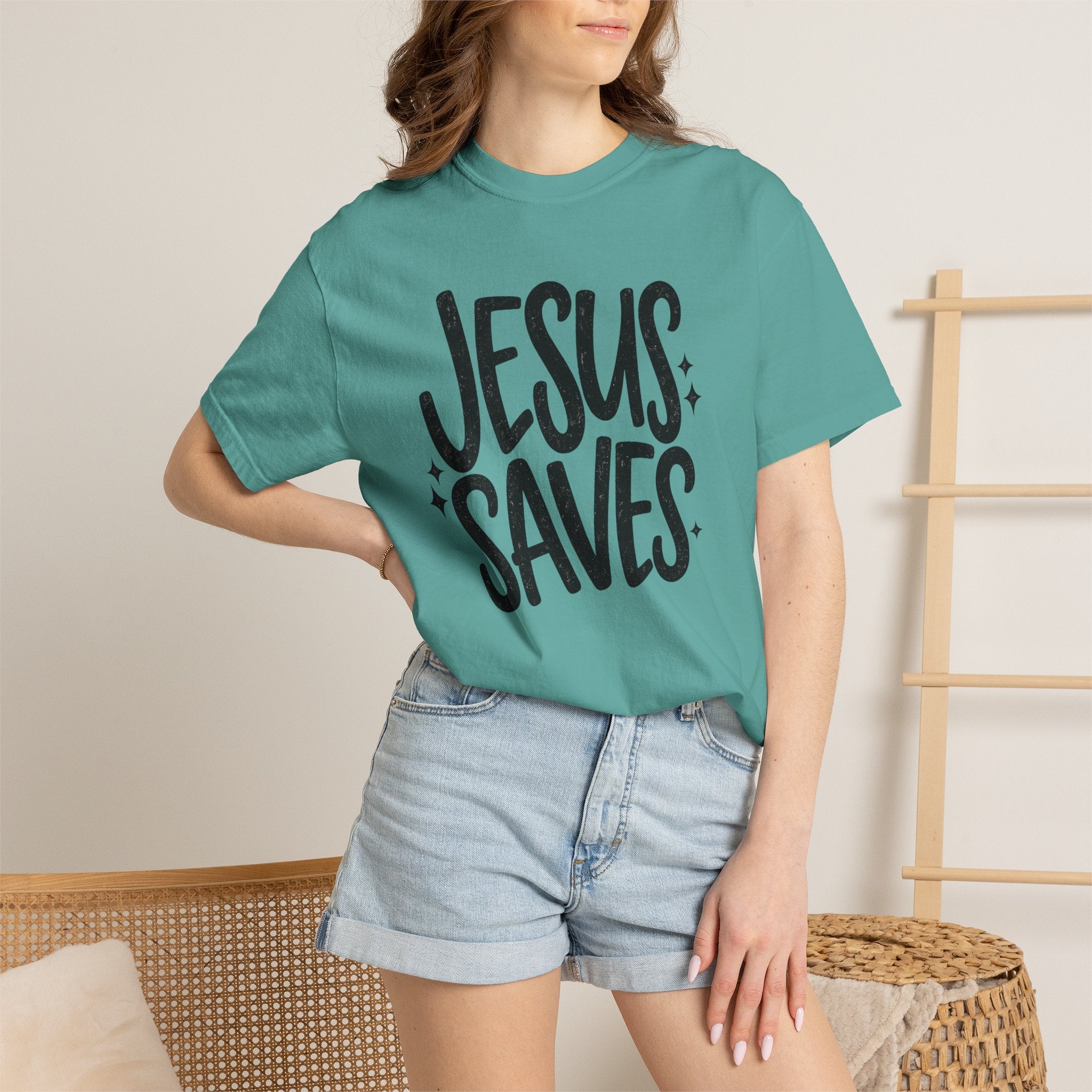“Jesus Saves” Comfort Colors