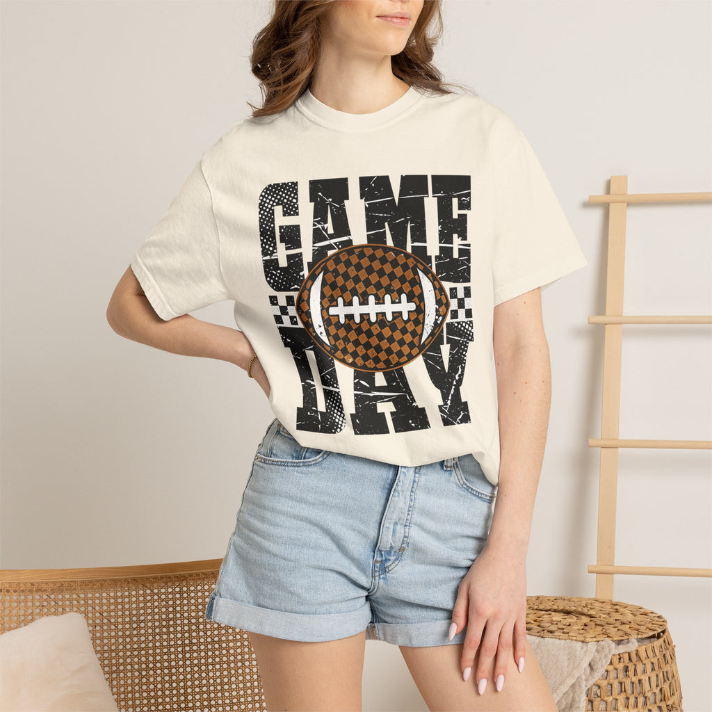 Game Day Football Comfort Color T-shirt