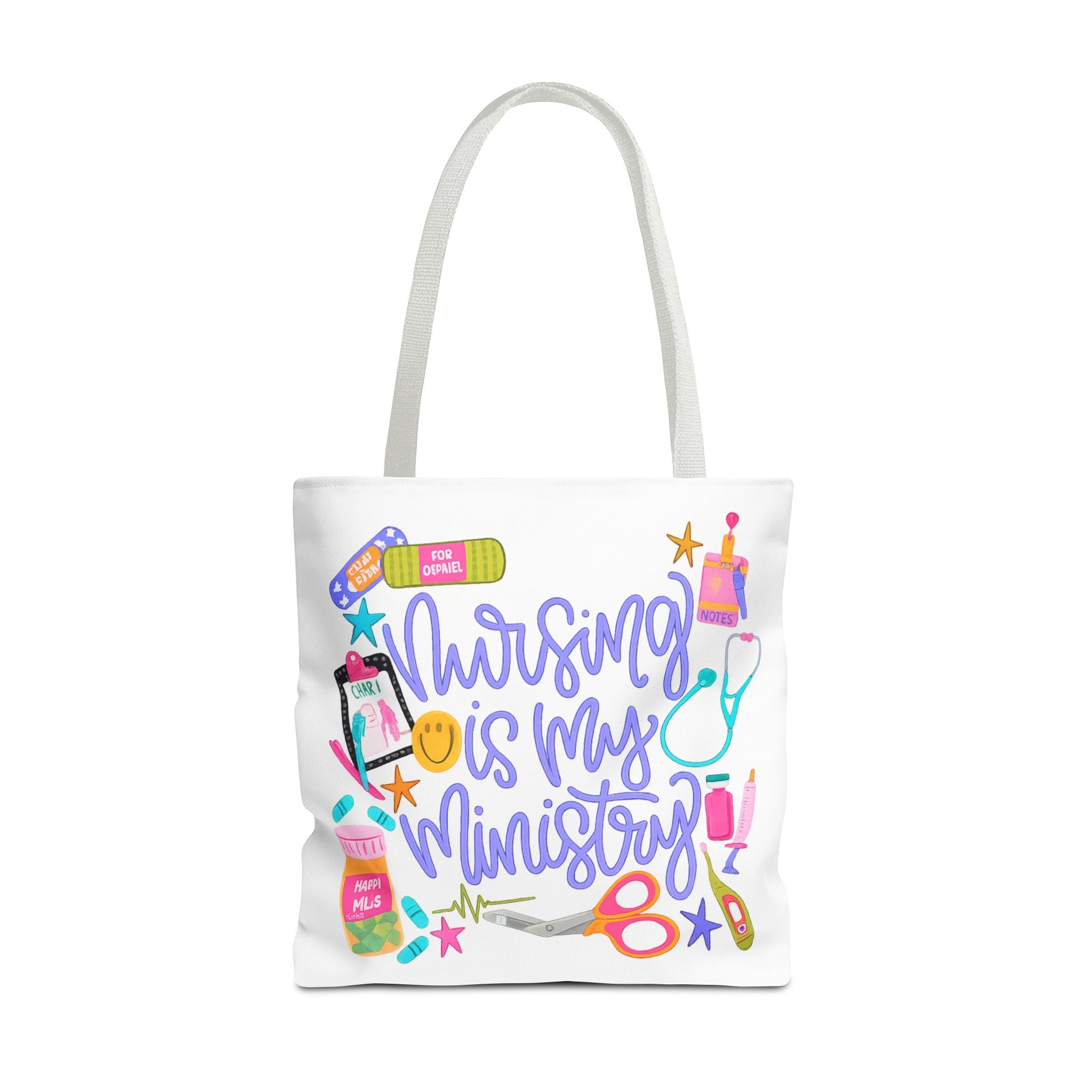 “Nursing Is My Ministry” Tote Bag